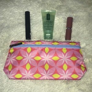 Clinique Makeup Bag and 3 products!